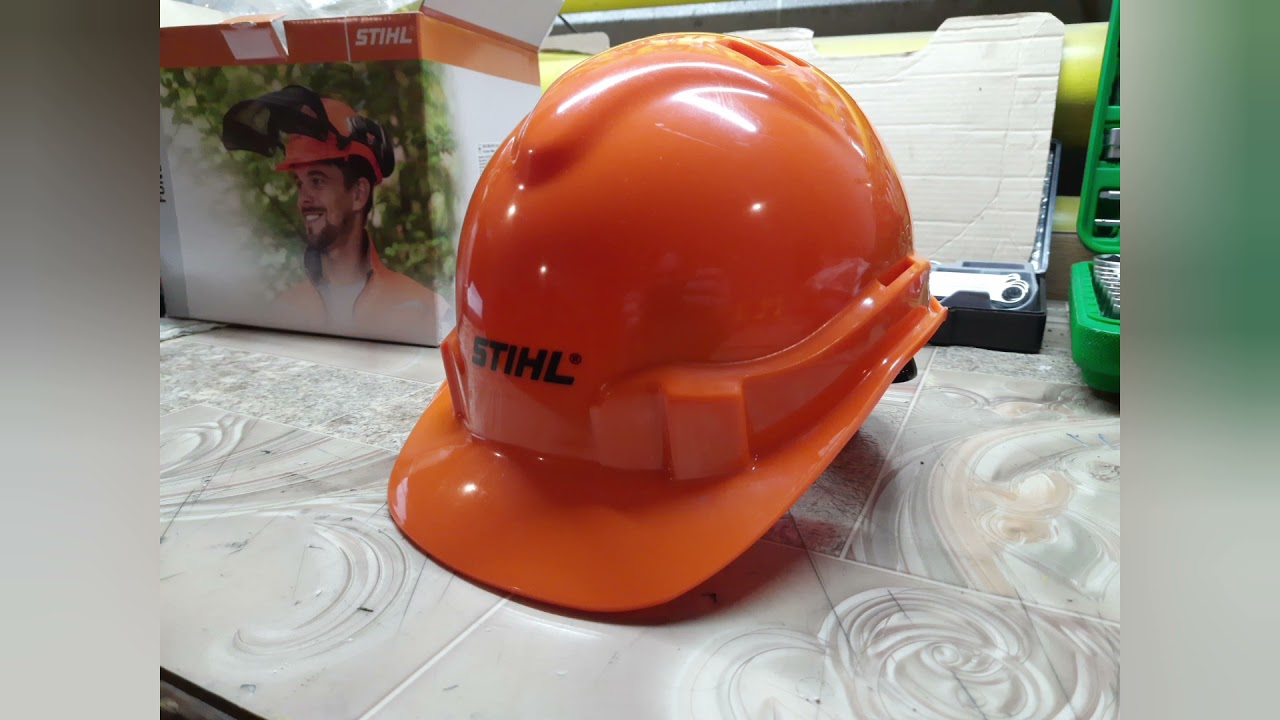 Обзор защитного шлема STIHL function Basic