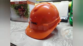 Обзор защитного шлема STIHL function Basic