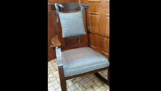 Reupholster Rocking Chair Seat