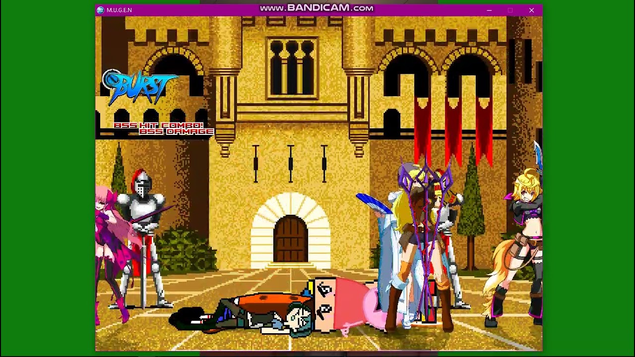 mugen request: team Yang Xiao Long Vs team Gwen |mugen All Stars