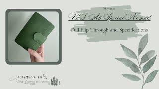 A6 Traveler's Notebook Flip Through | May 2025