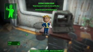 Science Bobblehead -  Malden Middle School - Vault 75 - Fallout 4