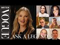 Kate Moss Answers 28 Questions From Her Famous Friends & Family | Ask A Legend | British Vogue