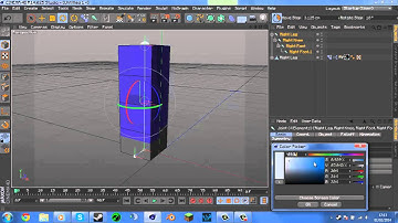 Cinema 4D Minecraft - Rigging Timelapse - The Leg