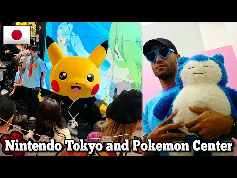 We Went To The Pokemon Center! - Japan Vlog Day 3 (shibuya)