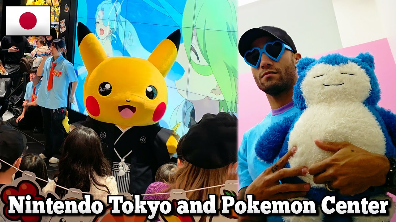 We went to the Pokemon Center! - Japan Vlog Day 3 (Shibuya)