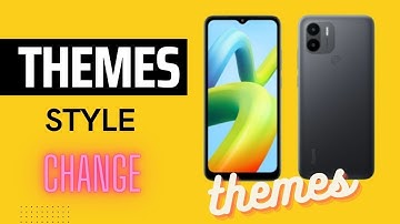 redmi a1 theme change | redmi a1 me theme kaise change kare | how to change theme redmi a1