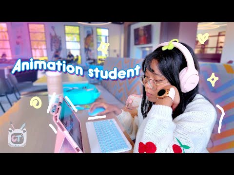 First Day of Uni 🌸 3D Character Modeling class 🥕