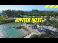 Jupiter Inlet & Dubois Park - Jupiter, Florida - Aerial footage