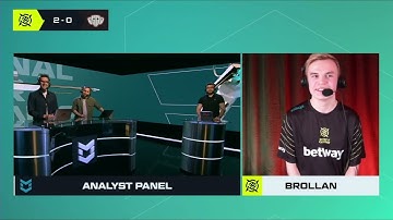 BROLLAN INTERVIEW AFTER QUALIFYING FOR ANTWERP 2022 MAJOR | CSGO