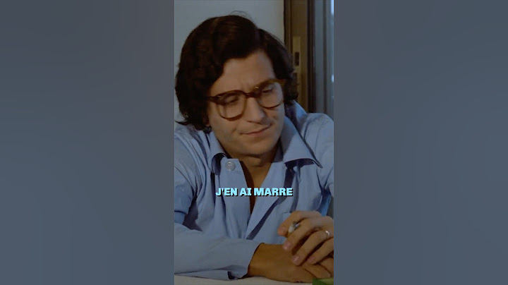Christian Clavier jeune et odieux