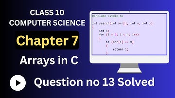 Class 10 Computer Science - Chapter 7 Functions in C Question 13 Solved
