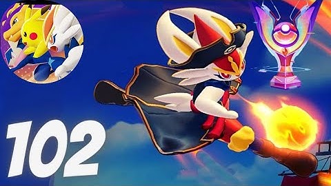 Pokemon Unite Mobile - Gameplay Walkthrough Part 102 - Cinderace Gameplay Rank Match (Android, iOS)