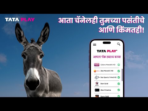 तुम्हाला आवडणाऱ्या चॅनेलसाठीच फक्त पैसे भरा। Tata Play सोबत तुमचे चॅनेल्स निवडा