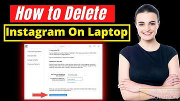 How to delete instagram account on laptop 2024 [EASY]