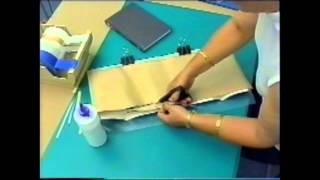 Book covering instructions - Dust Jacket Bookcovering