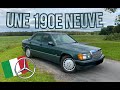 Une mercedes 190e neuve   prsentation  essai