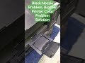 Black Nozzle Problem, Brother Printer Color Problem Solution #printer #short #01617589582