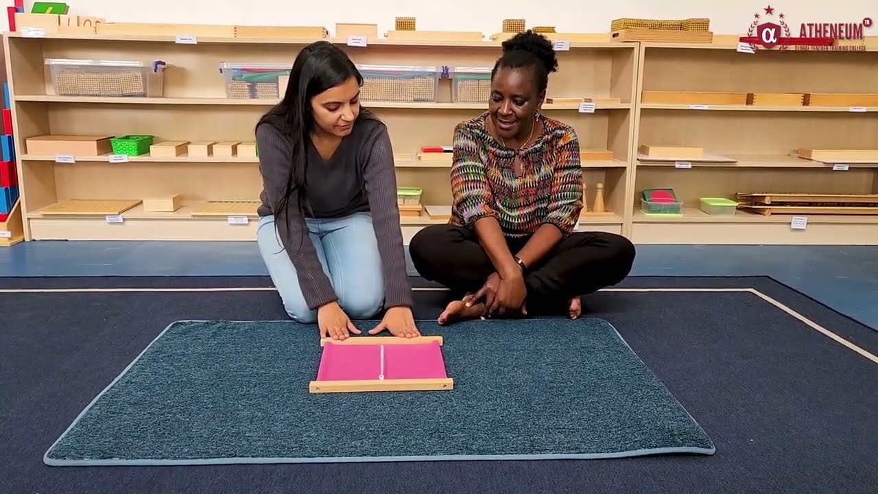 Montessori Zipping Frame | Practical Life Skills for Early Childhood Development | Atheneum Global