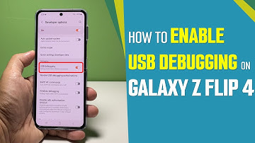 How To Enable USB Debugging On Samsung Galaxy Z Flip 4