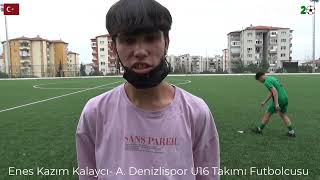Enes Kazım Kalaycı A Denizlispor U16 Takımı Futbolcusu