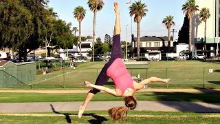 Gymnastics/Dance EXPECTATION VS  REALITY: SIDE AERIAL