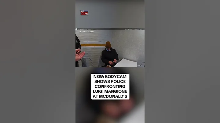 Bodycam shows police approaching Luigi Mangione