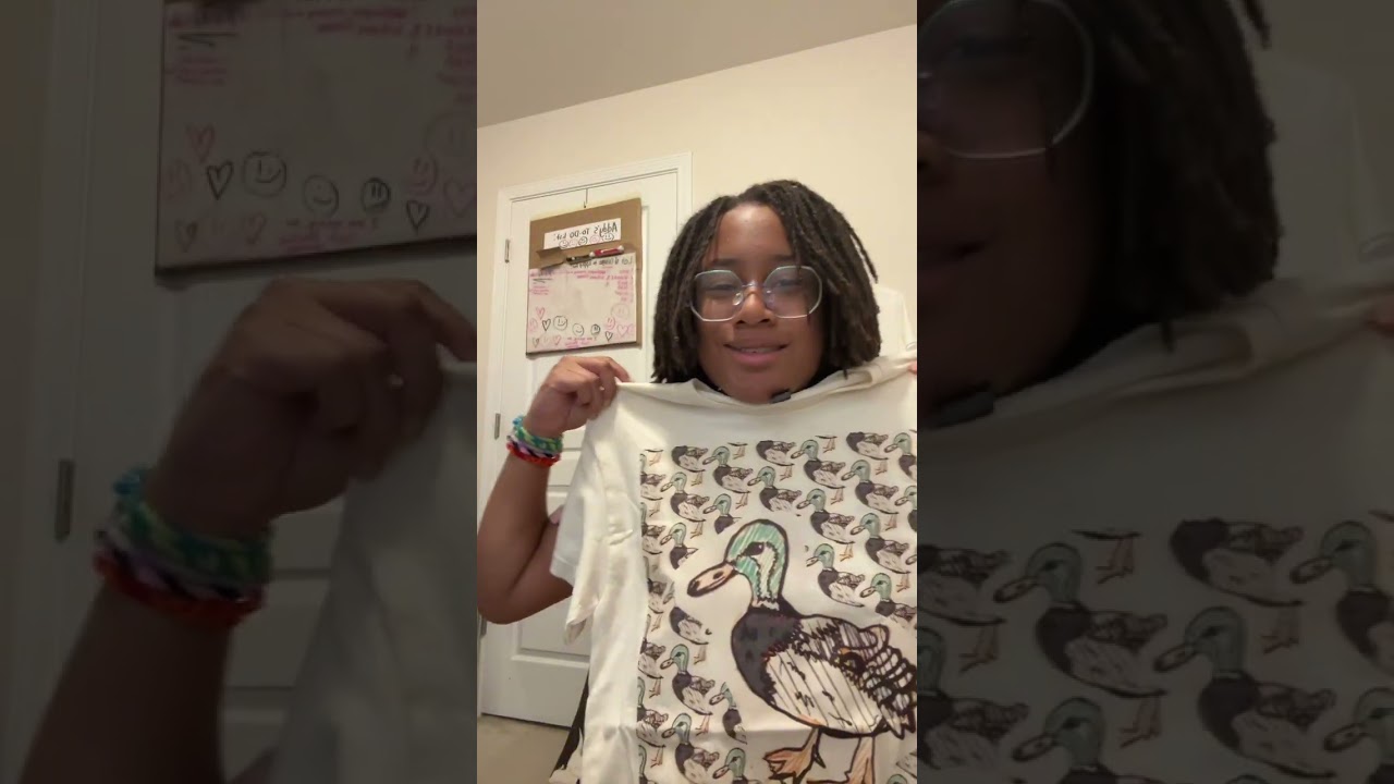 cool duck t-shirt! #art