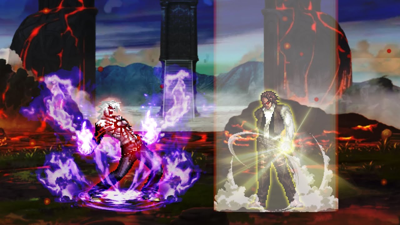 [MUGEN] Iori Orochi XIII  vs  Kyo Clone 10 EX Lv2