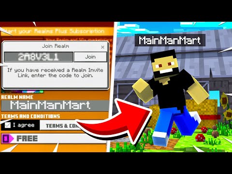 Minecraft Bedrock Edition - Come Join My Realm SMP 1.18 - Best SMP on Minecraft Bedrock Edition 2022
