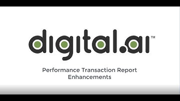 Corbett Platform Release Product Demo–Continuous Testing–Performance Transaction Report Enhancements