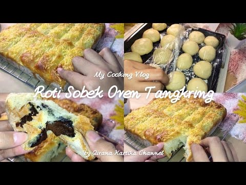 Roti Sobek Isi Coklat Dipanggang Dengan Oven Tangkring