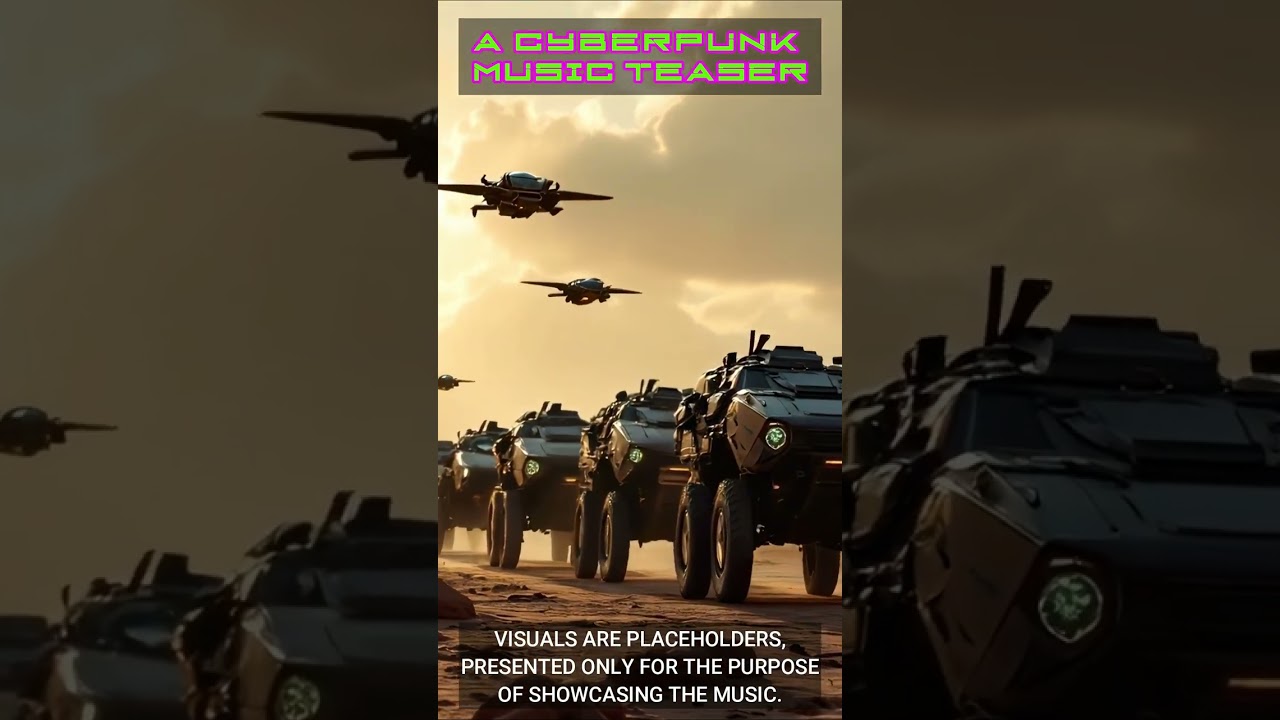 🎛️ Crafting Sound for Tomorrow’s Worlds | A Cyberpunk Music Teaser 🌌