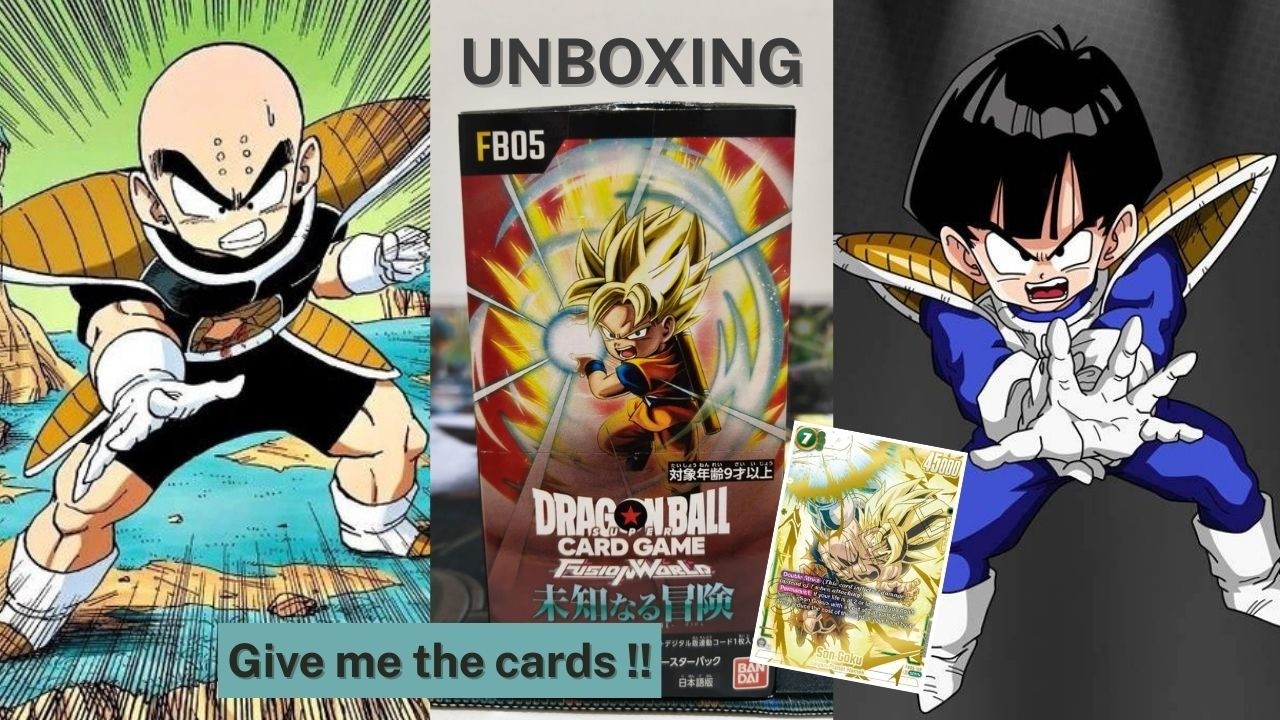 Dragon Ball Super Card Game New Adventure FB 05 Box Opening - The Dokkan Battle cards are nice!