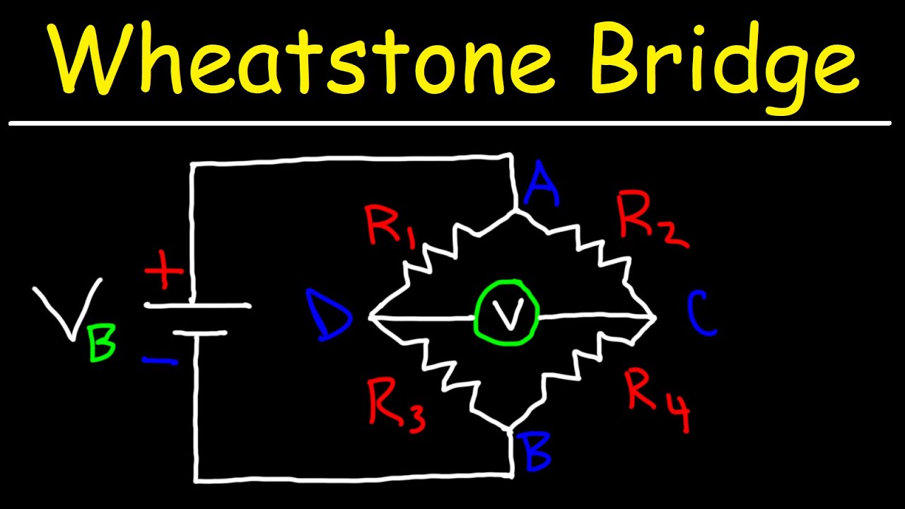 How To Solve The Wheatstone Bridge Circuit