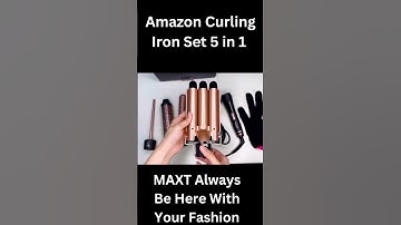 Amazon Curling Iron Set 5 in 1 MAXT