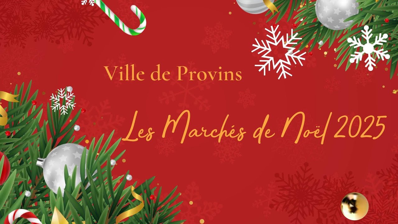 Marché de Noël 2025 de Provins