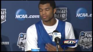Raw video: Andrew Harrison talks about Final Four game against Wisconsin