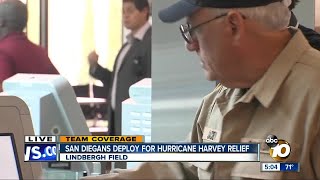 Houston Residents prep for Hurricane Harvey