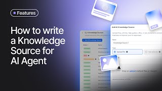 How To Create Knowledge Sources For Ai Agent Respond.io Video Guide