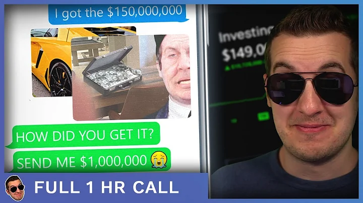 Telling An Investment Scammer I Actually Got The Money (full 1hr call)