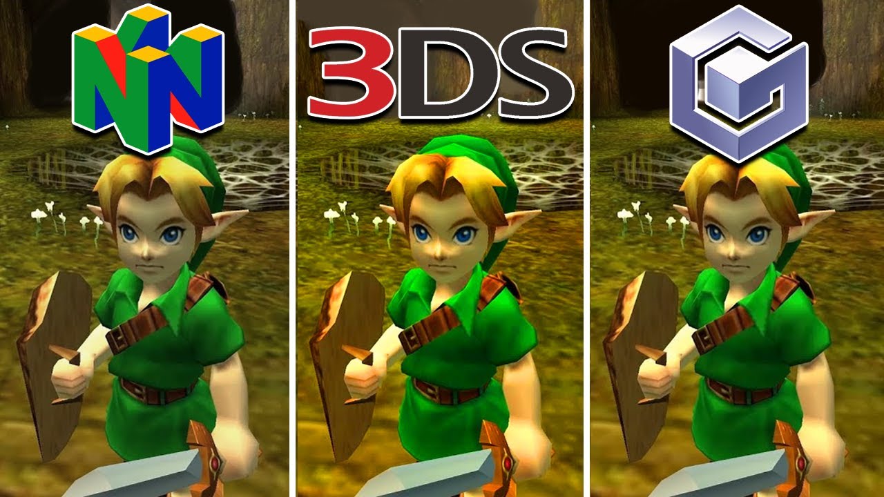 The Legend of Zelda Ocarina of Time N64 vs 3DS GameCube (Which One is Better?) YouTube