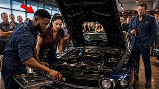 Fix This Engine and the Car Is Yours! the Dealer Laughed—Five Minutes Later, His Smile Vanished