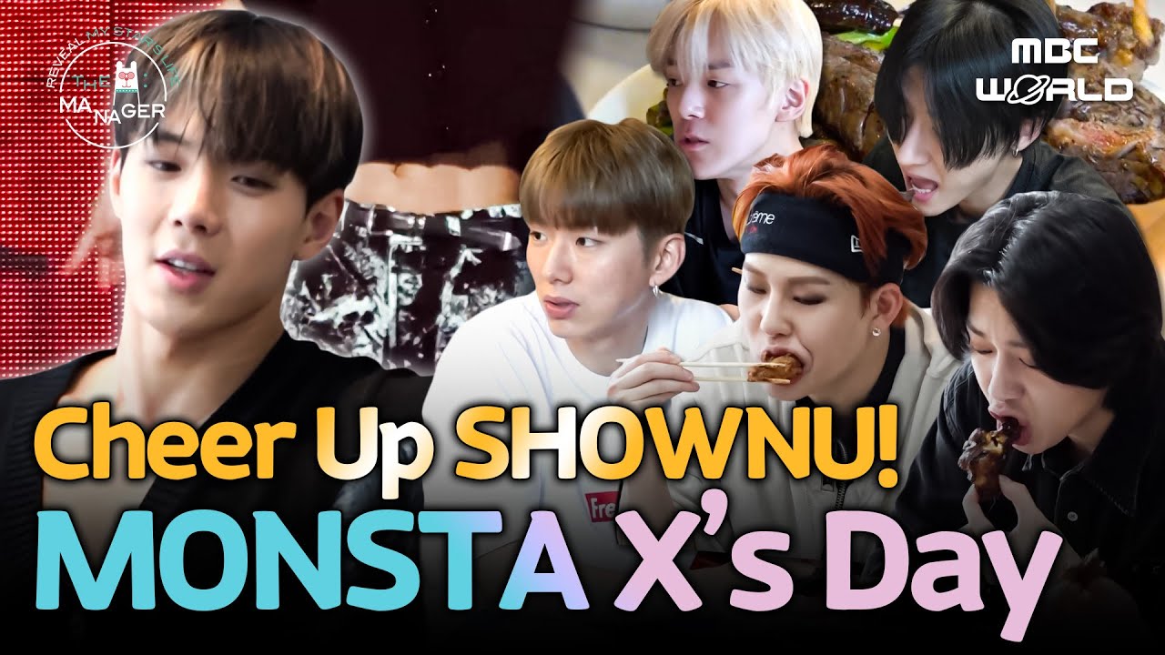 [SUB] Steak for Breakfast! MONSTA X’s Day & SHOWNU Skips Chicken for Those Abs🍗 | #MONSTAX #SHOWNU