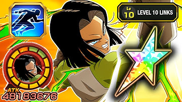100% DODGE!!! 100% NEW STR ANDROID 17 LEVEL 10 LINKS!!!! Dragon Ball Z Dokkan Battle