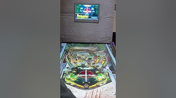 Upgraded Tabletop Virtual Pinball with analogue sticks - Highscore on first try!