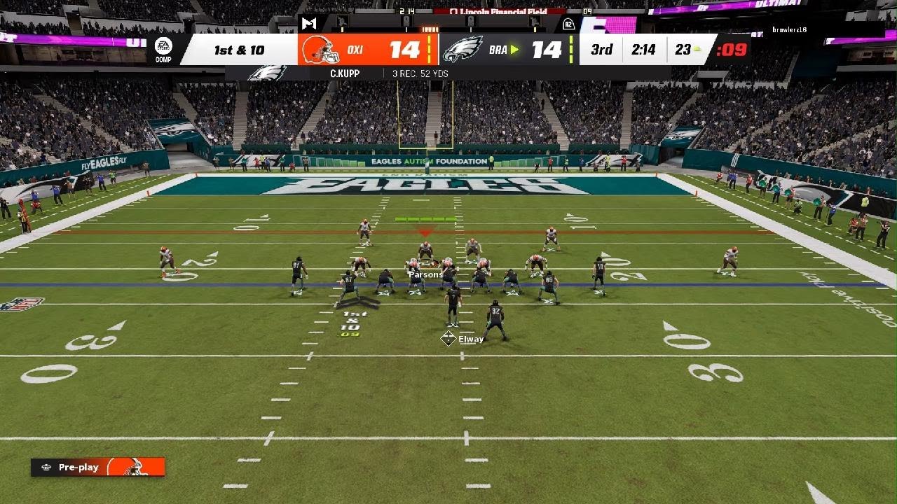 Madden NFL 23 brawlerz16 100% RPO glitch all game - YouTube