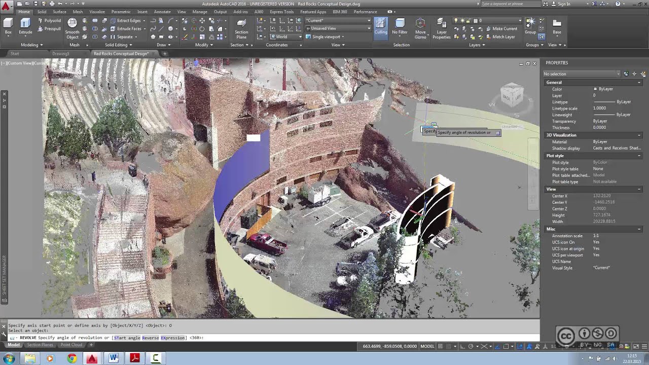 AutoCAD 2016 - Disaini täiendused - YouTube