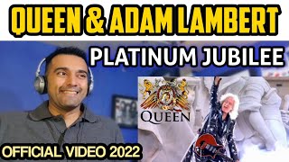 The Queen Platinum Jubilee Party at the Palace - Queen ft Adam Lambert (FIRST TIME REACION)