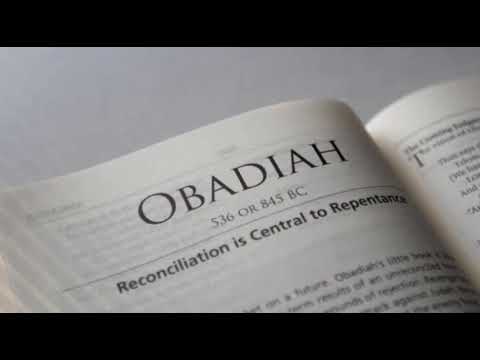 The Holy Bible - Obadiah Chapter 1 ESV - YouTube